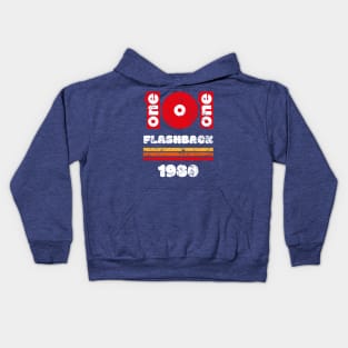 Flashback 80s One O One Drink Kids Hoodie